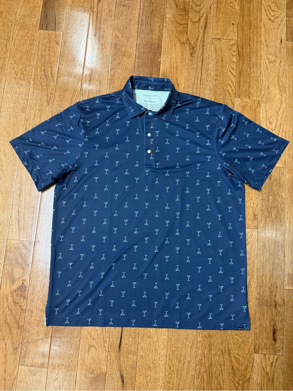 Alton Lane Dirty Martini Happy Hours
Performance Polo Shirt Size L